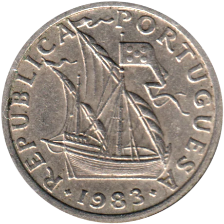 2½ Escudos, 1983 Obverse