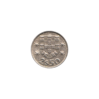 Preview 2½ Escudos, 1983 reverse