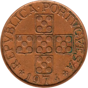 Preview 1 Escudo, 1974 obverse