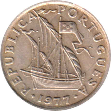 2½ Escudos, 1977 Obverse