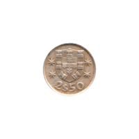 Preview 2½ Escudos, 1977 reverse