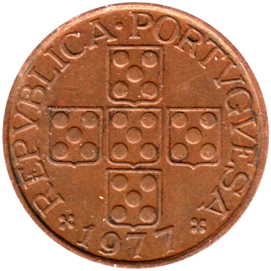 50 centavos, 1977 Obverse