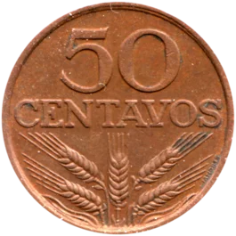 Preview 50 centavos, 1977 reverse