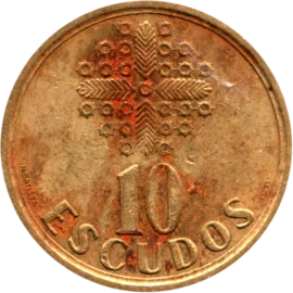 Preview 10 Escudos, 1997 reverse