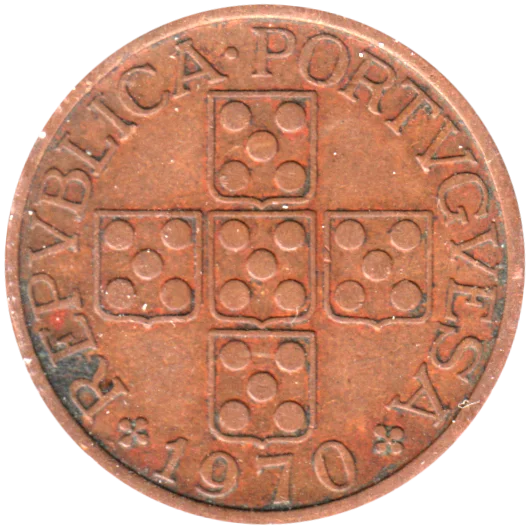 50 centavos, 1970 Obverse