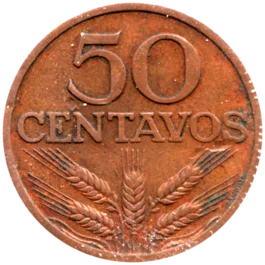 Preview 50 centavos, 1970 reverse