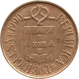 Preview 10 Escudos, 1990 obverse