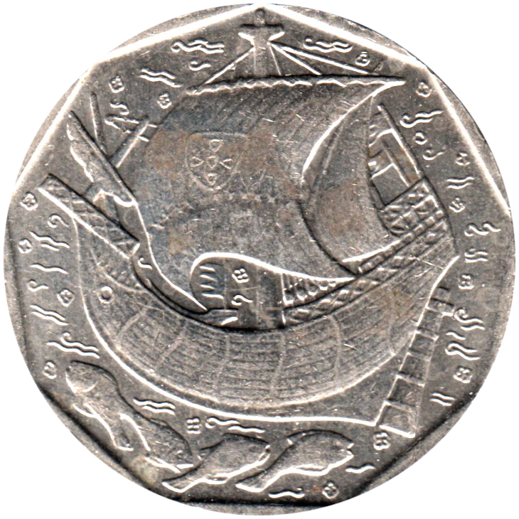 50 Escudos, 1987 Obverse
