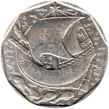 Preview 50 Escudos, 1987 obverse