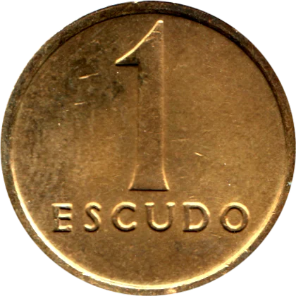 1 Escudo, 1984 Reverse