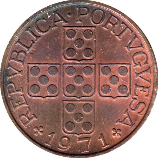 1 Escudo, 1971 Obverse