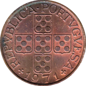 Preview 1 Escudo, 1971 obverse