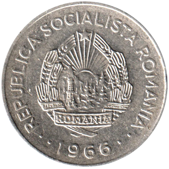 1 Leu, 1966 Obverse