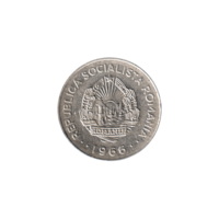 Preview 1 Leu, 1966 obverse