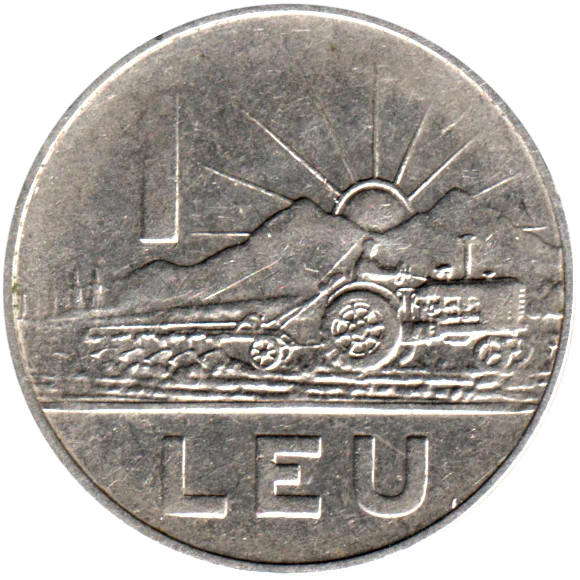 1 Leu, 1966 Reverse