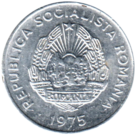 15 bani, 1975 Obverse