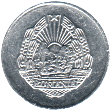 Preview 5 bani, 1975 obverse