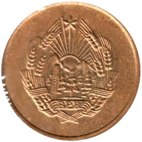 5 bani, 1956 Obverse