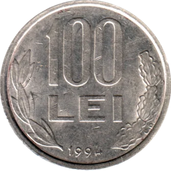 Preview 100 Lei, 1994 reverse