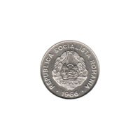 Preview 25 bani, 1966 obverse