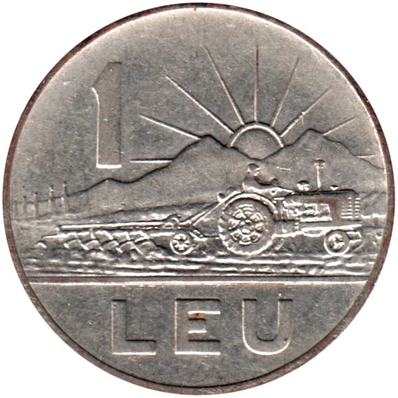 1 Leu, 1963 Reverse