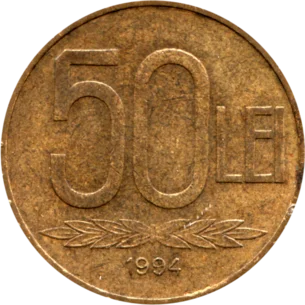Preview 50 Lei, 1994 reverse
