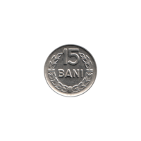 Preview 15 bani, 1960 reverse