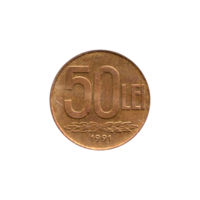 Preview 50 Lei, 1991 reverse
