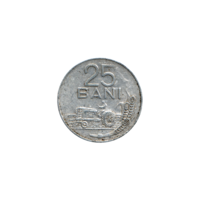 Preview 25 bani, 1982 reverse