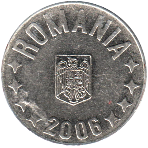 10 bani, 2006 Obverse