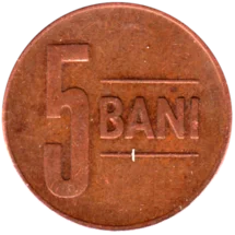 Preview 5 bani, 2012 reverse