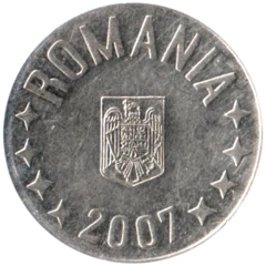 Preview 10 bani, 2007 obverse