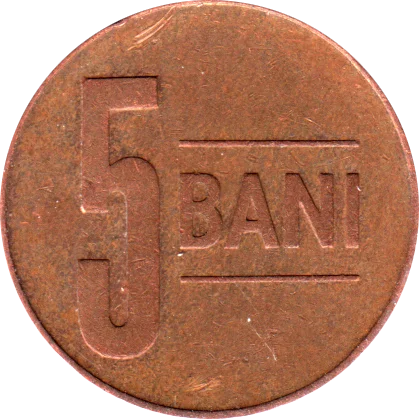 5 bani, 2015 Reverse