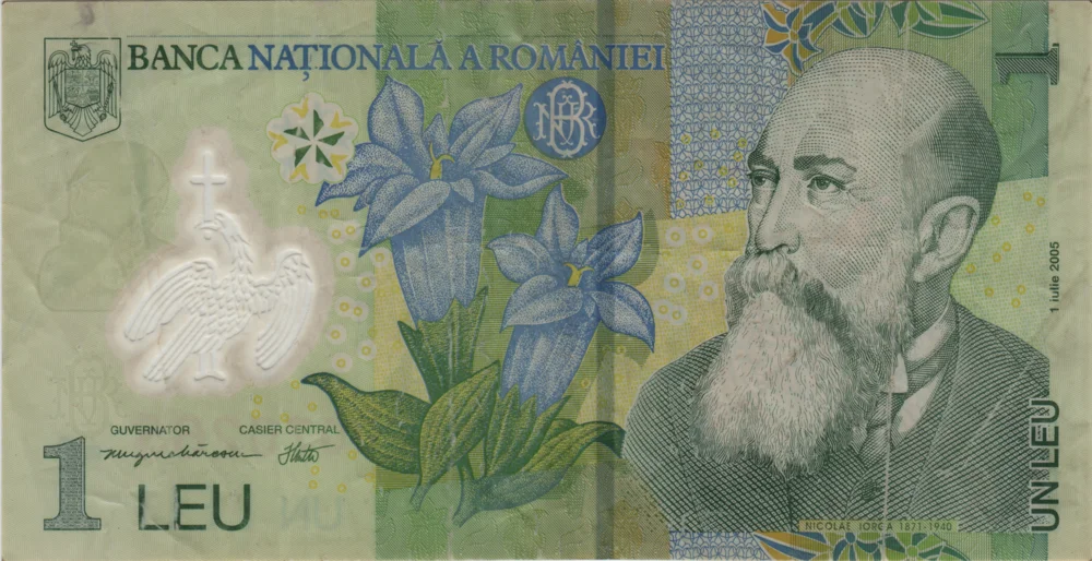 1 Leu, 2005 Obverse