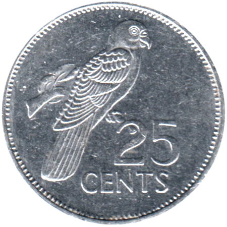 25 cents, 1997 Reverse
