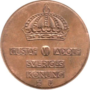 Preview 5 öre, 1965 obverse
