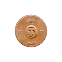 Preview 5 öre, 1965 reverse