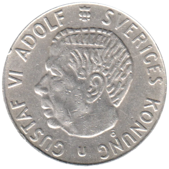 1 Krona, 1970 Obverse