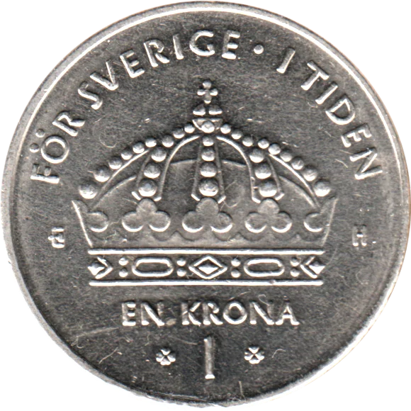 1 Krona, 2005 Reverse
