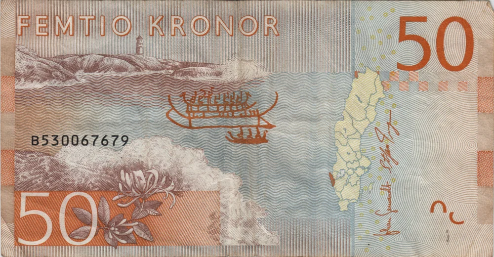 50 Kronor, 2015 Reverse