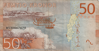 Preview 50 Kronor, 2015 reverse