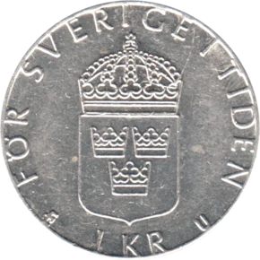 Preview 1 Krona, 1984 reverse