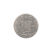 Preview 1 Krona, 1969 reverse