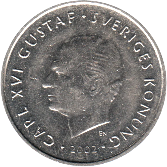 1 Krona, 2002 Obverse