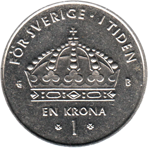 1 Krona, 2002 Reverse