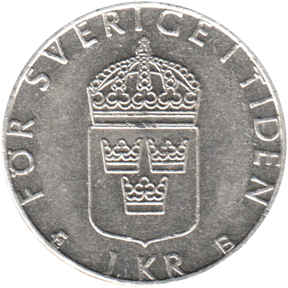 1 Krona, 1999 Reverse