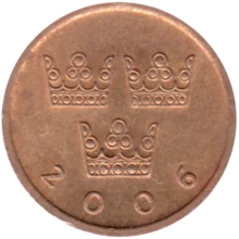 Preview 50 öre, 2006 obverse