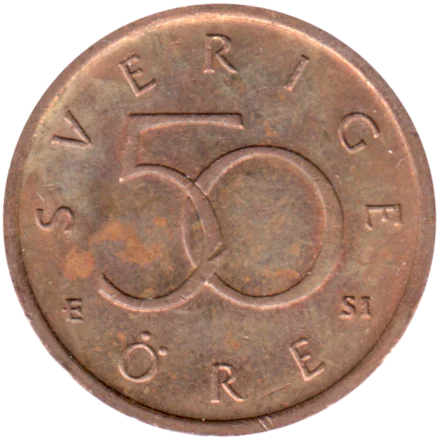50 öre, 2006 Reverse