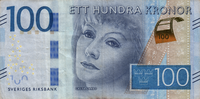 Preview 100 Kronor, 2015 obverse