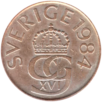 Preview 5 Kronor, 1984 obverse